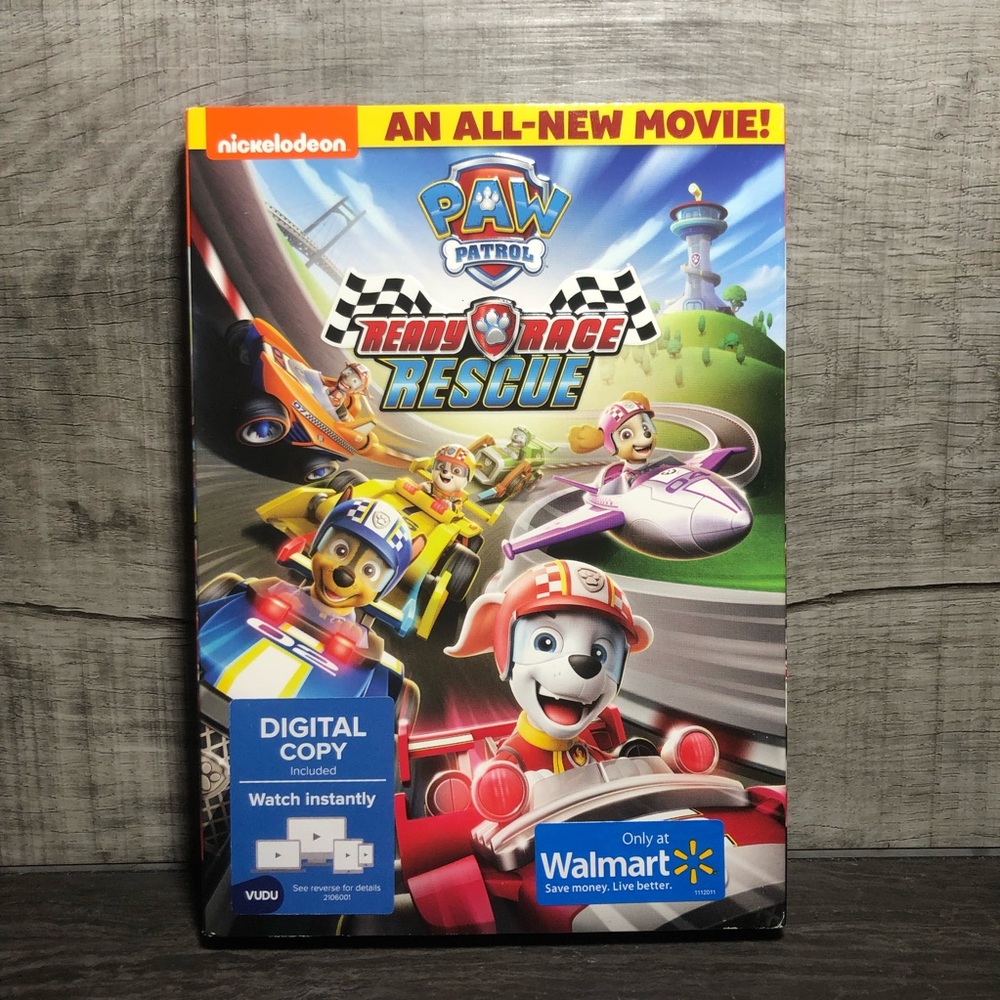 NWT SEALED Paw Patrol: Ready Race Rescue DVD